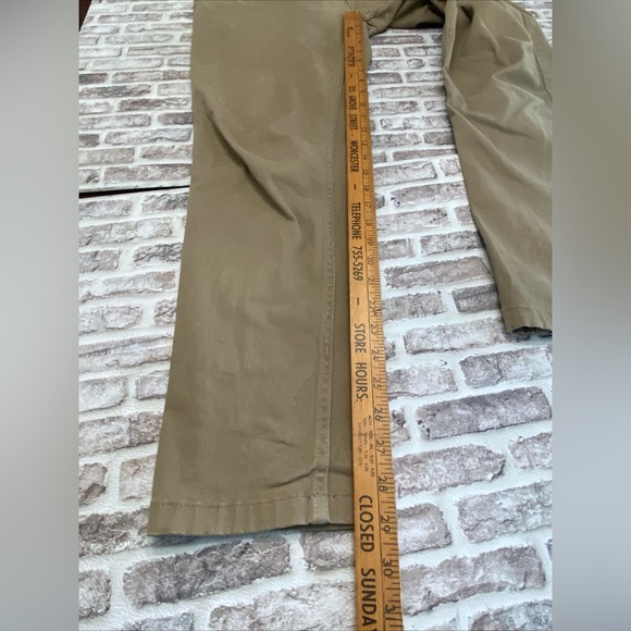 Mugsy Pants Mens 32x30 Tan Belmonts Chino Stretch Cotton Rayon Spandex - Picture 7 of 8